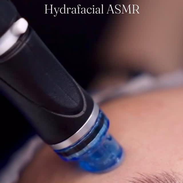 Hydrafacial ASMR