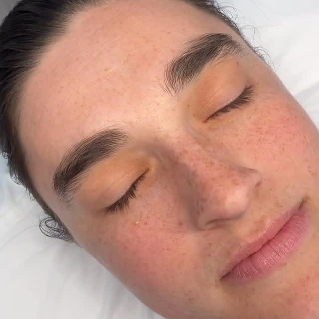 Brow lamination and threading